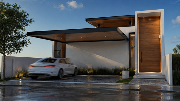 Residencia de Autor en Real de Juriquilla, T.300 m2, 3 Niveles, 4 Recámaras — foto 1 de 8