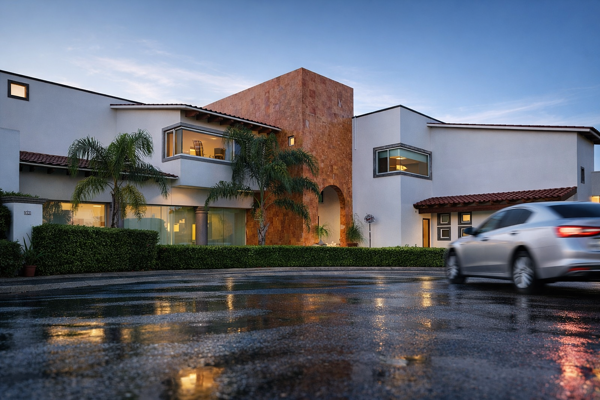 Residencia de Autor en Centro Sur, 740m2, 6 Autos, 4 Habitaciones, Doble Altura — foto 1 de 20