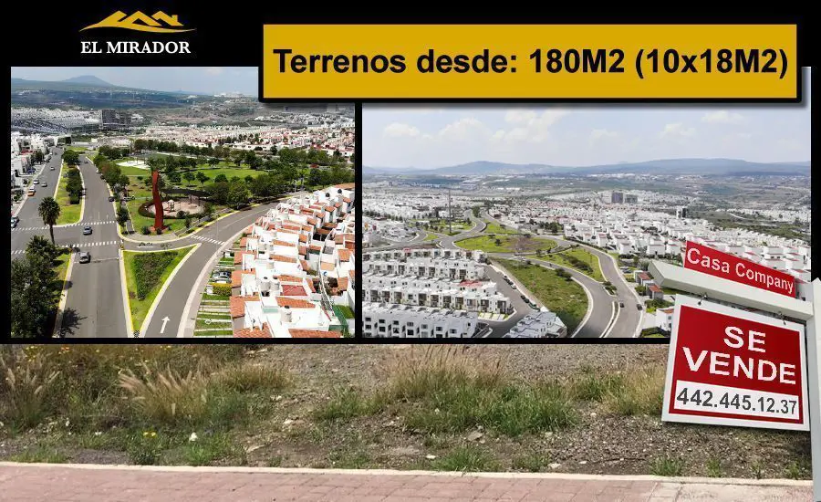 Terreno en venta en El Mirador, El Marqués