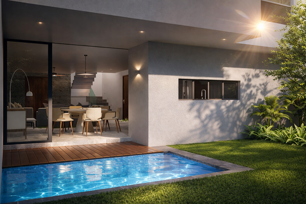 Se Vende Casa en Juriquilla, Alberca Propia, 4 Recamaras, una en PB, Jardín — foto 1 de 6