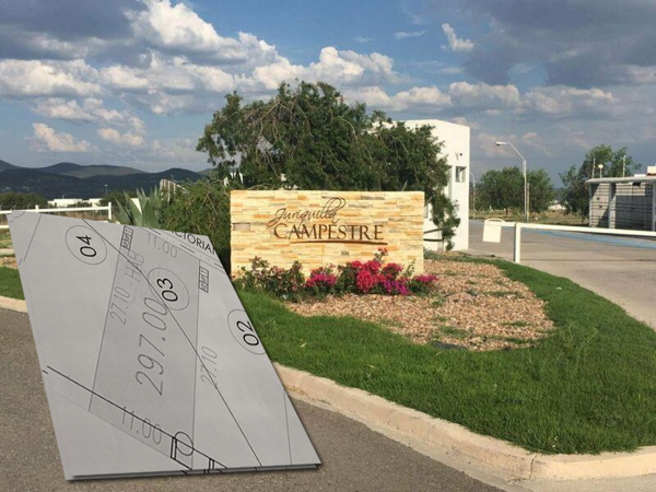 Se Vende Terreno de 300 m2 en Juriquilla Campestre, Gran Ubicación ! — foto 1 de 2