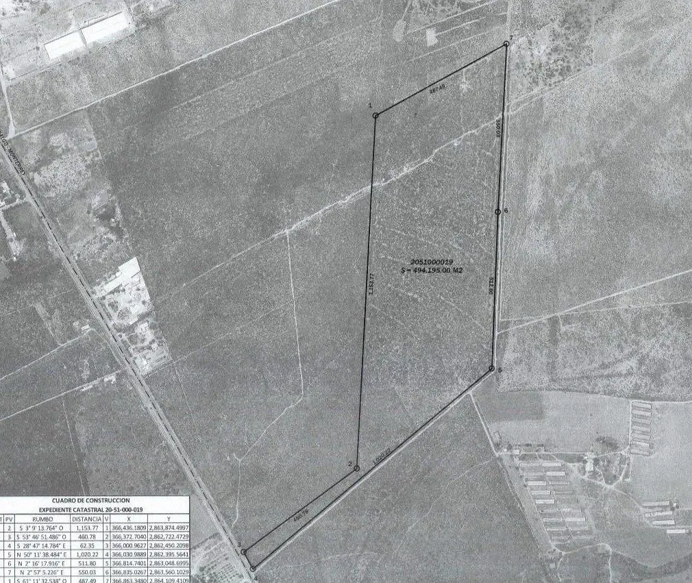 Terreno en venta en El Jaral, El Carmen — foto 1 de 2