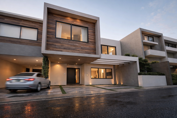 Estrena Hermosa Casa entre El Refugio y Zibata, Hermoso Diseño, Calidad de Vida — foto 1 de 6