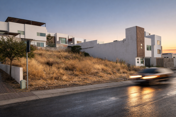 Terreno en venta en El Refugio, Querétaro, 168.57m², Gran Ubicación, Oportunidad