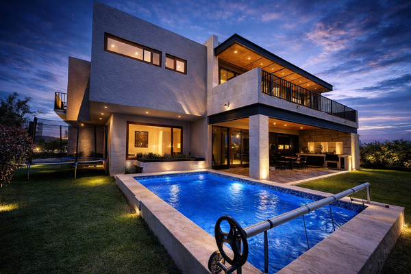 Residencia de Autor en El Campanario, Alberca, Doble Altura, Luxury y Premium