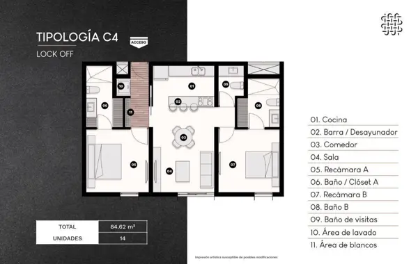 Departamento en venta en Santa Gertrudis Copo, Mérida — foto 2 de 50
