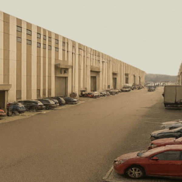 Nave industrial junto al Aeropuerto de Monterrey, Apodaca, N. L.