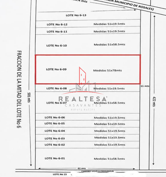 Terreno en venta en Estación Consuelo, Meoqui — foto 2 de 2
