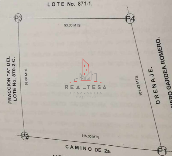 Terreno en venta en Colonia Terrazas, Delicias — foto 2 de 2