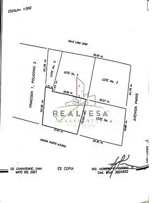 Terreno Venta Manzanos Cuauhtémoc Chihuahua 525,000 Cester RGC