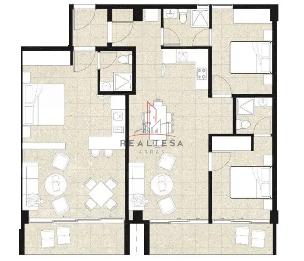 Departamento en venta en Cancún Centro, Benito Juárez — foto 3 de 15