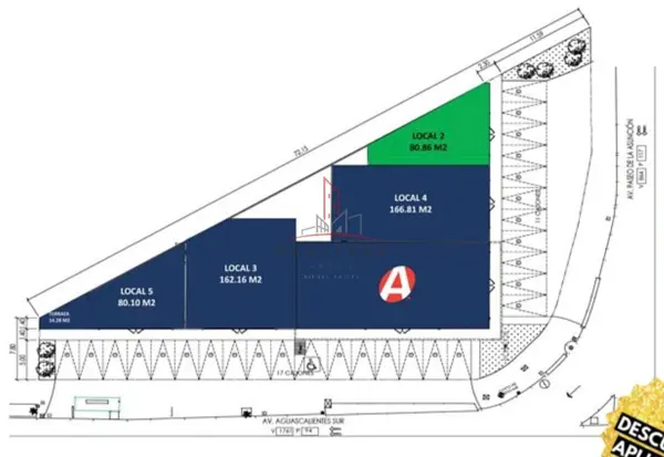 Local Renta Plaza Paseo de la Asunción 16,980.6 MarHop RAA