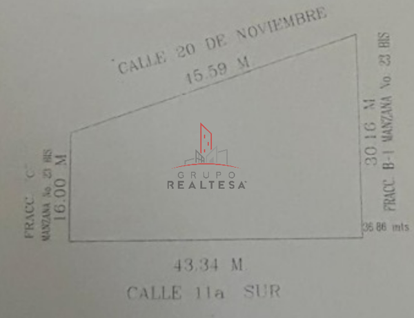 Terreno en venta en Sector Sur, Delicias — foto 3 de 3