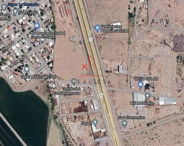 Terreno Renta carretera federal Delicias Chihuahua desde 12,000  Clater RGC