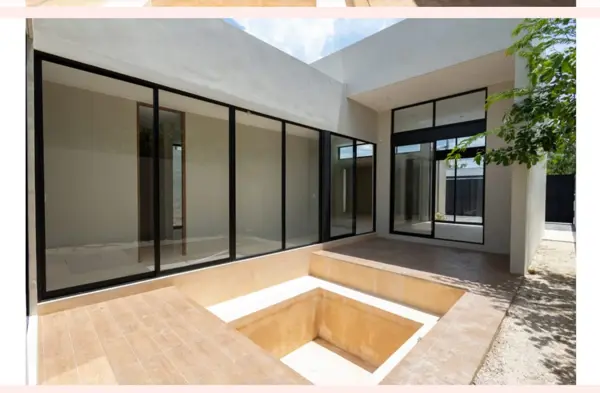 SE VENDE CASA DE UNA PLANTA CON ALBERCA EN DZITYA, MERIDA.