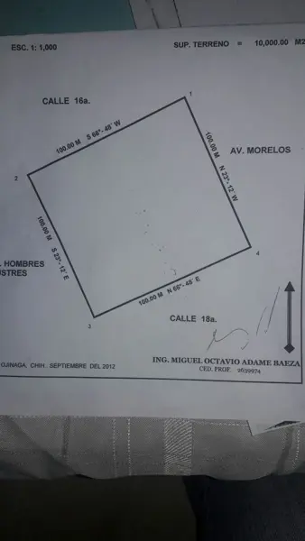 Terreno Venta Col. Industrial Ojinaga 2,250,000 Fraesp RAO