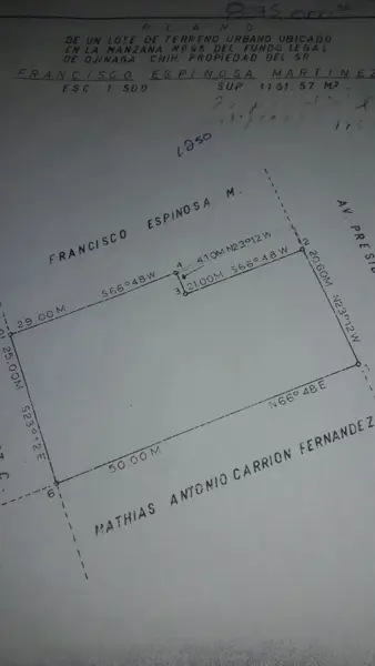 Terreno Venta Col. Centro Ojinaga 775,000 Fraesp RAO
