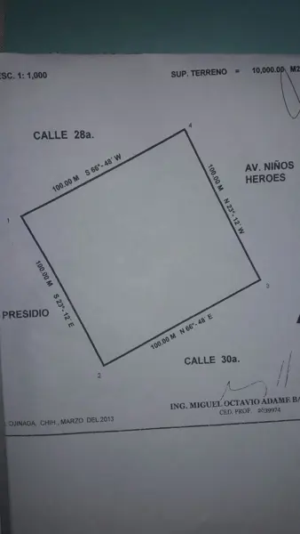 Terreno Venta Col. Industrial Ojinaga 2,250,000 Fraesp RAO