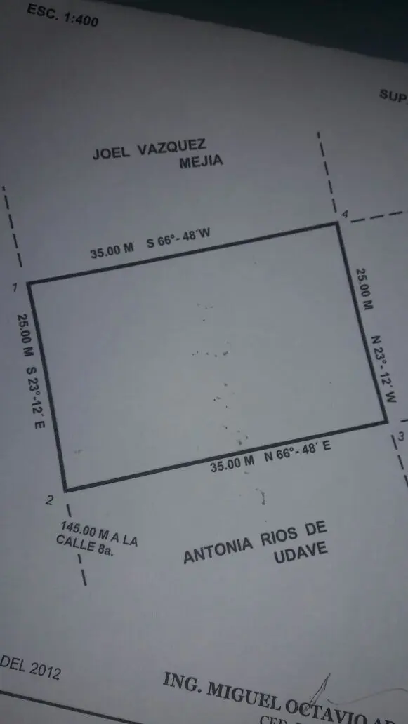 Terreno en venta en Progreso, Ojinaga