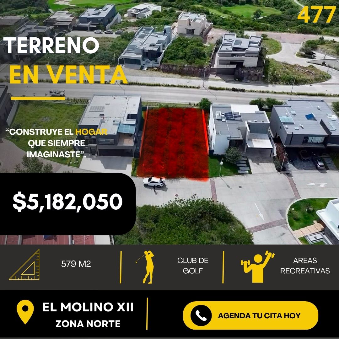 Terreno en venta en El Molino Residencial y Golf, León — foto 1 de 7