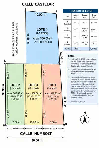 ?? PREVENTA DE LOTES SOBRE CALLE HUMBOLT | 10 M DE FRENTE | DESDE $1.75 MDP 337m2