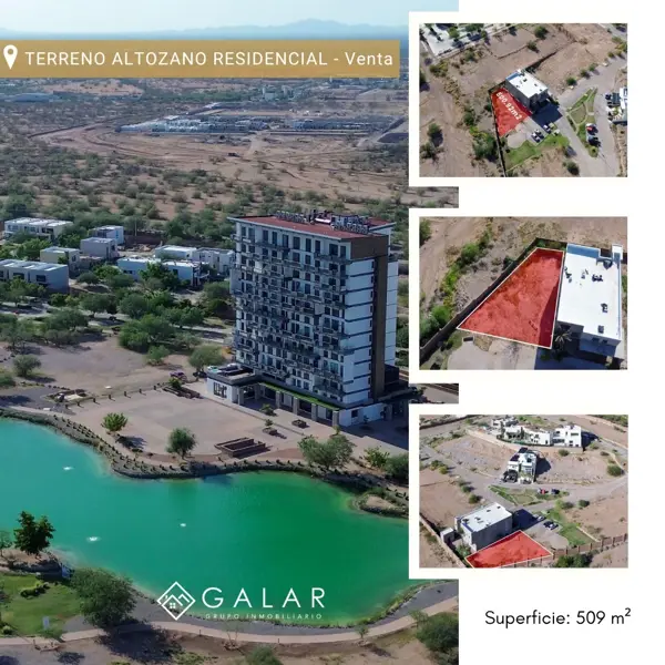 TERRENO ALTOZANO RESIDENCIAL - Venta AL PONIENTE DE HERMOSILLO