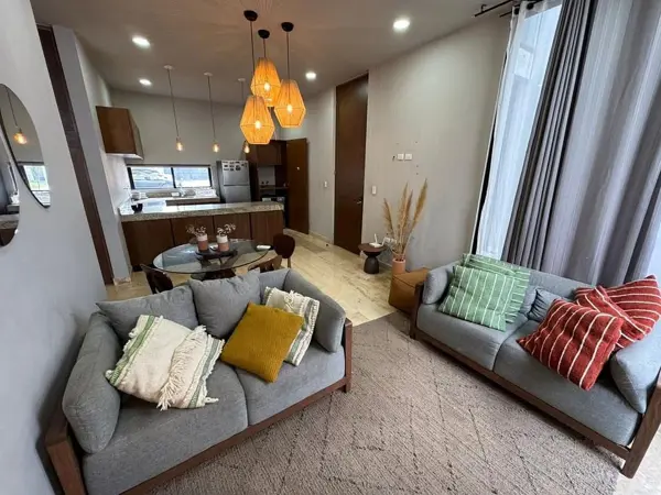 Departamento Amueblado en Renta en Cholul