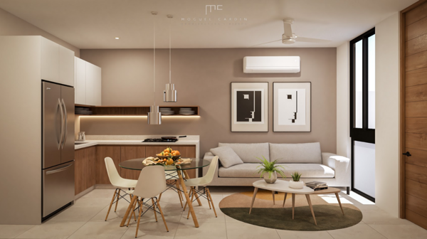 Departamento en venta en Cholul, Mérida — foto 3 de 11