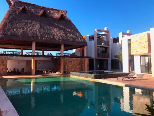 Villa en venta Pueblo Telchac Puerto, amueblada y equipada