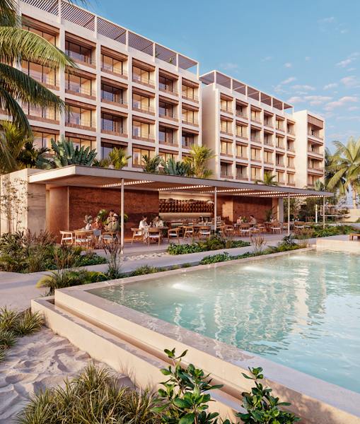 Villa Bahia en venta/ 3 recámaras/Playa San Benito/Yucatán
