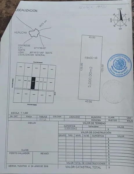 Terreno en venta en Hunucmá, Hunucmá — foto 3 de 6
