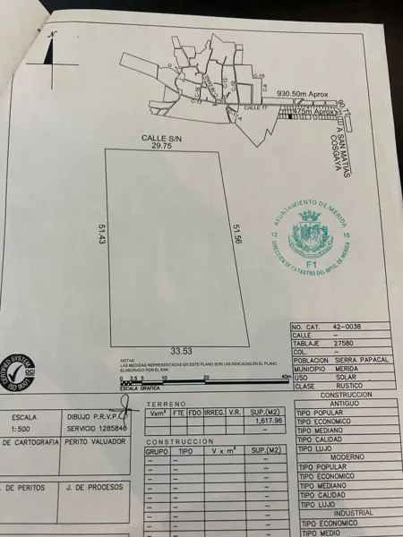 Terreno en venta en Sierra Papacal, Mérida — foto 3 de 3