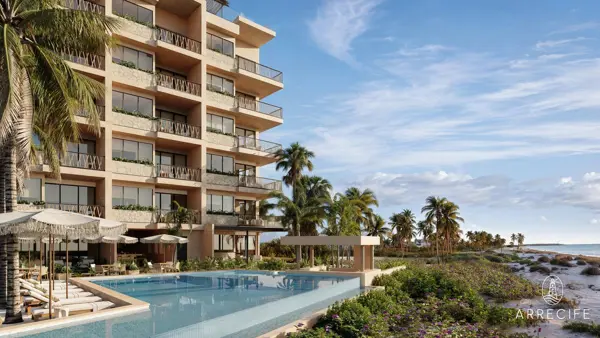 Departamentos de lujo en preventa en la playa de Sisal | ARRECIFE