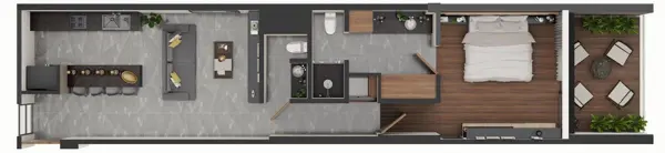 Departamento en venta en Residencial San Angelo, Mérida — foto 2 de 11