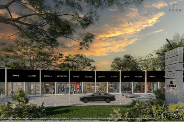 Local comercial en venta /  Plaza Frida / Carr. Mérida Motul, Yucatán