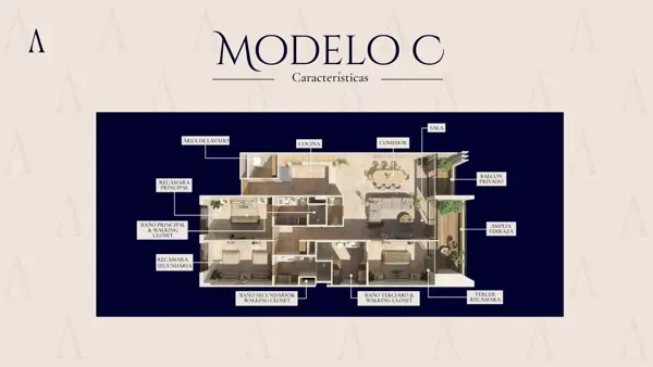 Departamento en venta en Altabrisa, Mérida — foto 2 de 4