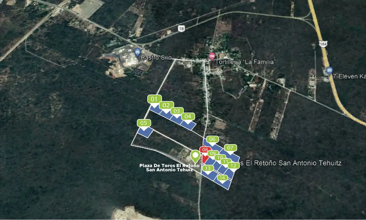 Terreno en venta en San Antonio Tehuitz, Kanasín — foto 1 de 6