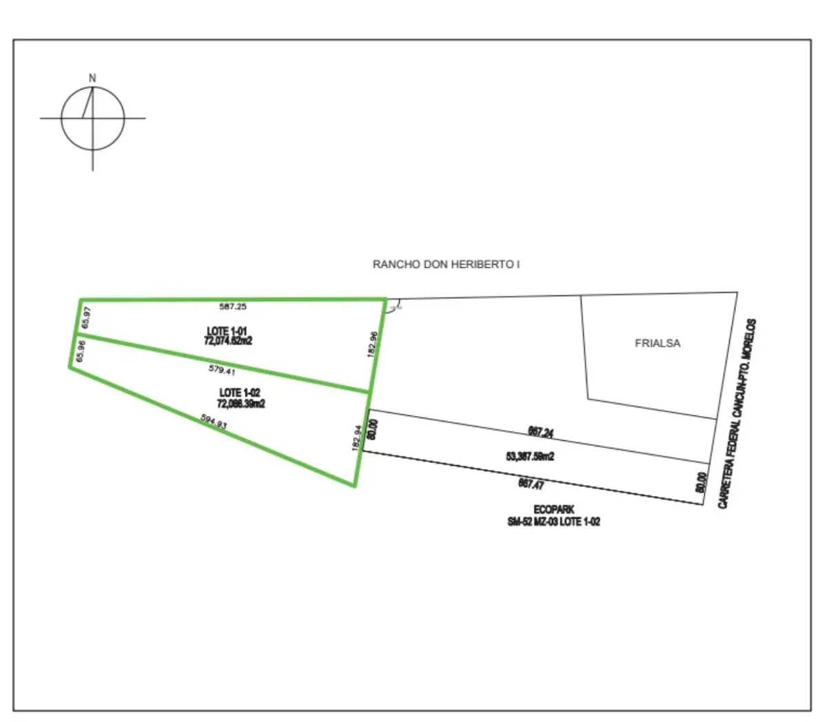 Terreno en venta en Puerto Morelos, Puerto Morelos — foto 1 de 5