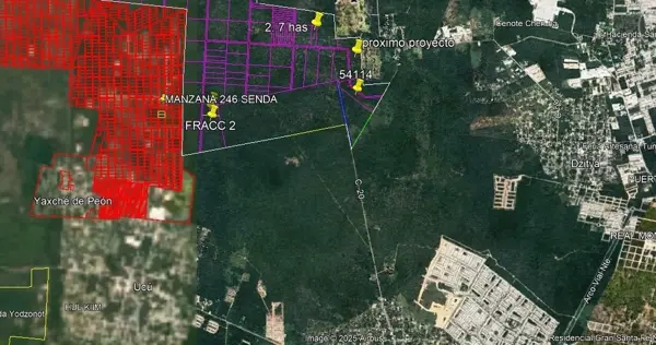 Terreno en venta en Caucel, Mérida — foto 2 de 2