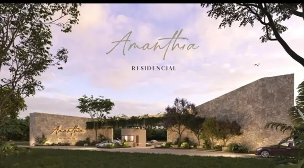 Terreno en venta Yaxkukul  Amanthia