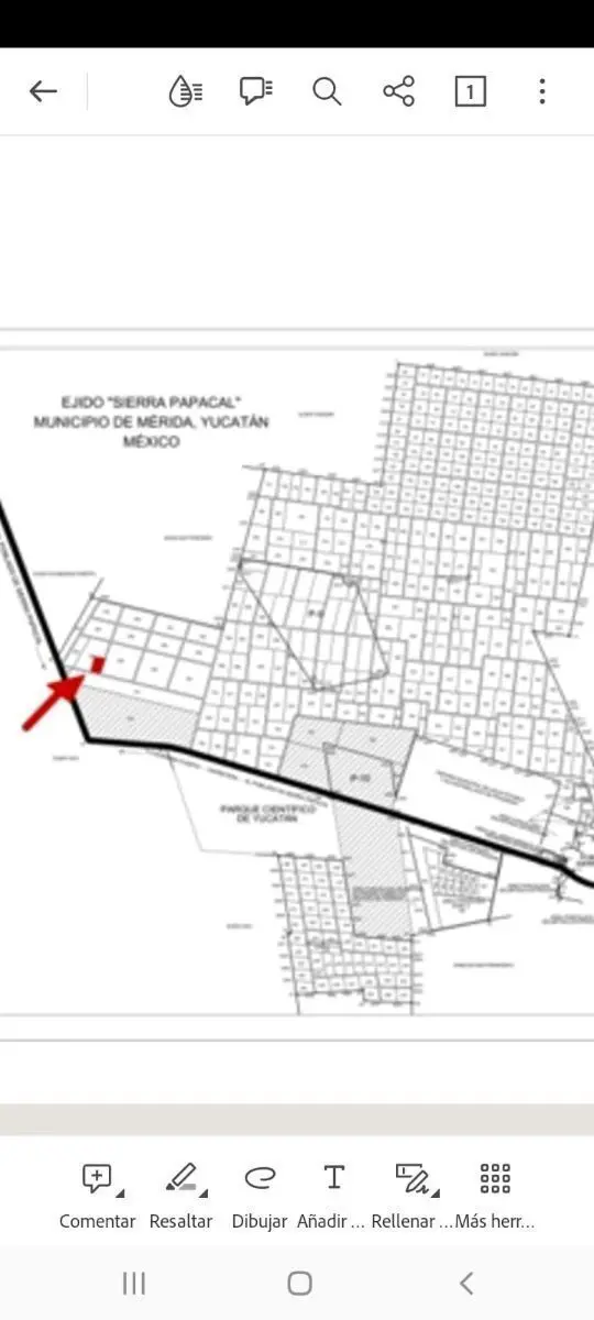 Terreno en venta en Sierra Papacal, Mérida — foto 1 de 2