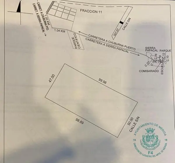 Terreno en venta en Sierra Papacal, Mérida — foto 2 de 2