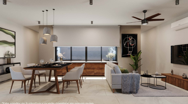 Departamento en venta en Temozon Norte, Mérida — foto 3 de 9