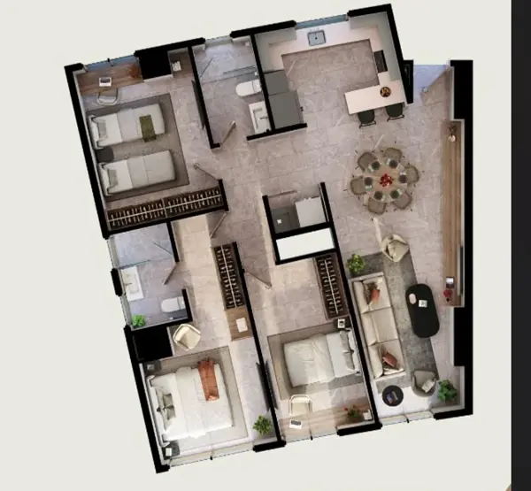 Departamento en Venta en Santa Maria, Monterrey, Nuevo León 2
