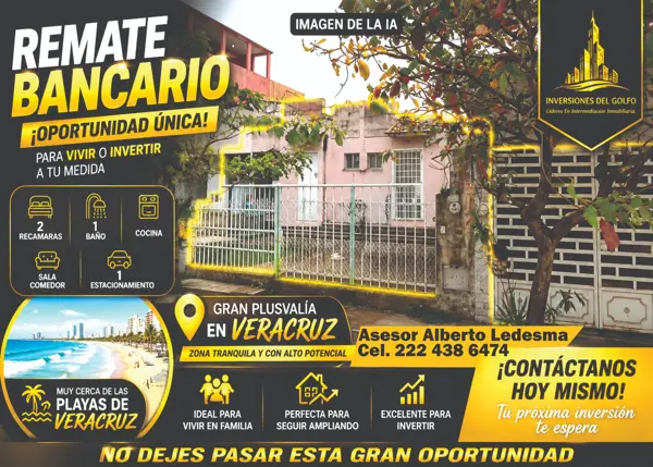 Oportunidad de Adquisición: Casa en Ejecución Hipotecaria en Cosoleacaque, Veracruz