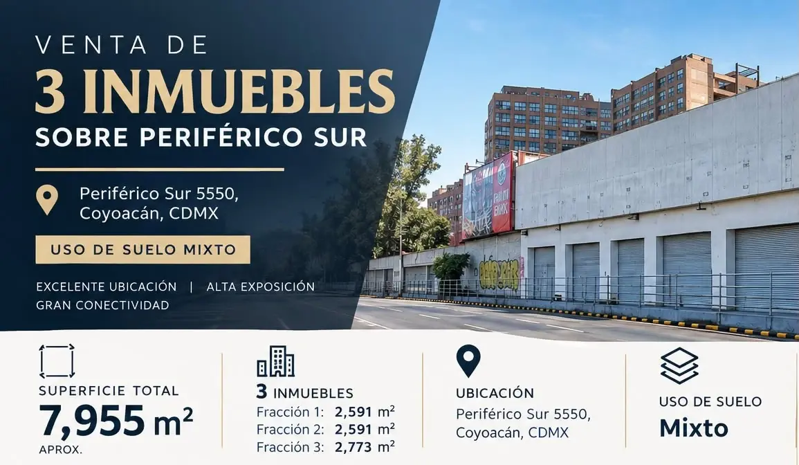 Terreno en venta en Pedregal de Carrasco, Coyoacán — foto 1 de 6