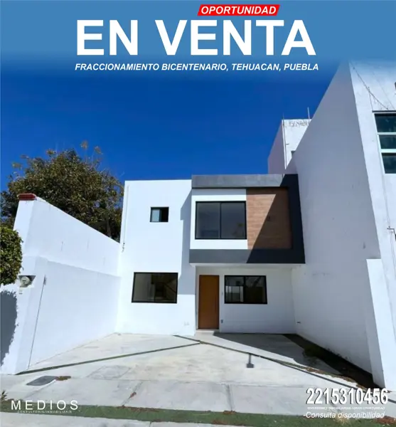 REMATE DE CASA EN FRACC BICENTENARIO, TEHUACAN, PUEBLA, PRECIO NEGOCIABLE, SOLO CONTADO