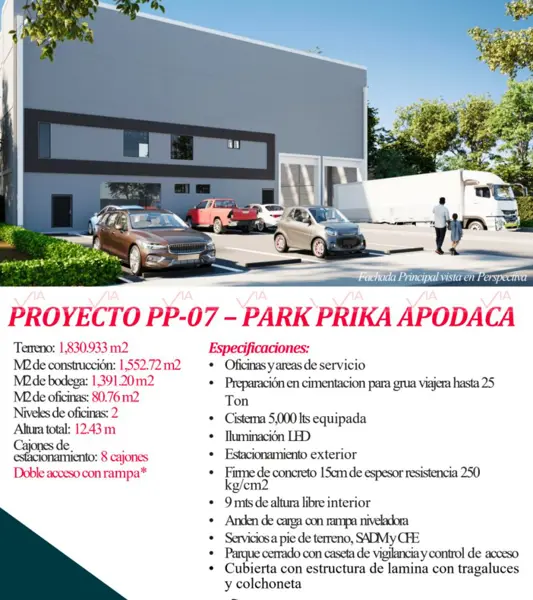Bodega en venta en Agua Fría, Apodaca — foto 2 de 9