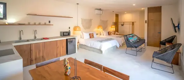 Lofts de Lujo en Venta · Tulum · Caribe Mexicano · 36 y 42 m2 · Terraza