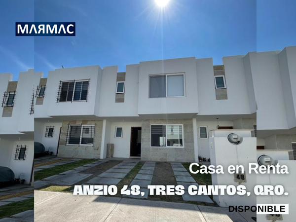 Casa en Renta | Anzio 48, Tres Cantos | Querétaro, Qro.